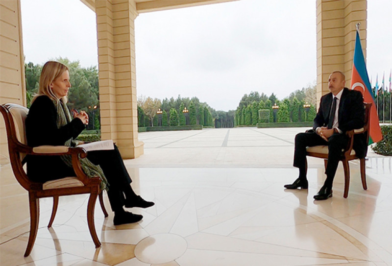 Ilham Aliyev said that salaries in Azerbaijan are higher than salaries in the “NKR”