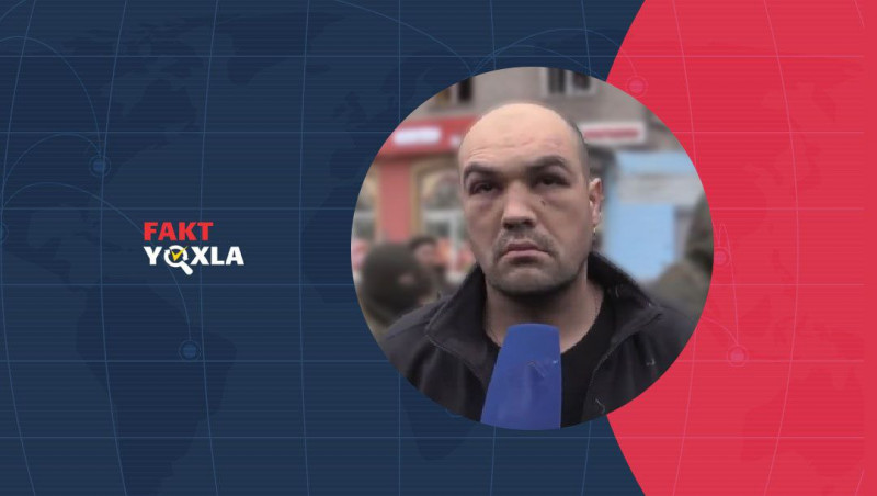 The allegation that the Commander of the Azov Regiment was captured