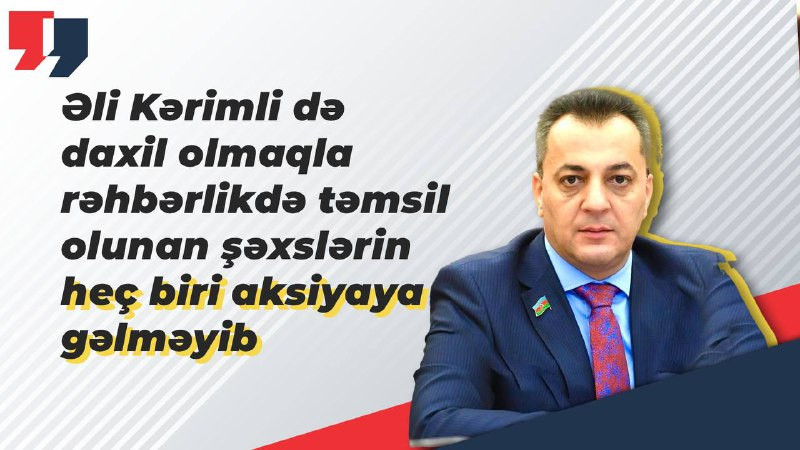 YAP-çı deputatın AXCP-nin aksiyası haqqında iddiası