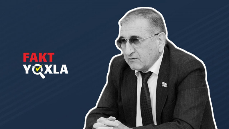 Tahir Rzayev: "France has never voiced Azerbaijan's rightful demand."