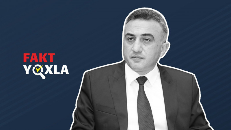 Anar Bağırov: “Vəkillərin sayı ildə orta hesabla 10 faiz artır.”