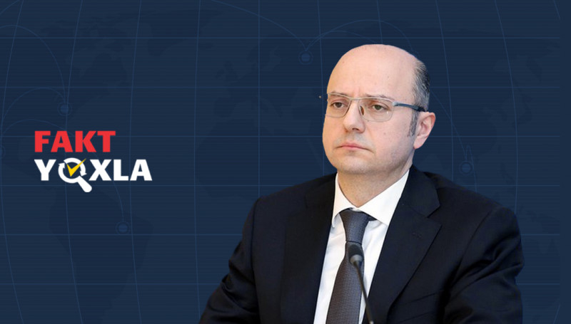 Nazirin yanlış iddiası: Azərbaycanın Avropaya qaz ixracı nə qədər artıb?