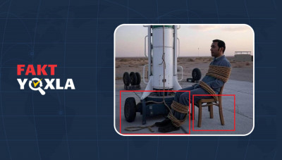 Saxta foto: İsrail casusu İran raketinə bağlanıb
